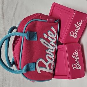 Barbie × Miniso Collection 65th Anniversary Series Pink Logo Handbag Purse